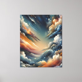 Impressão Em Tela Tinta de pulverização abstrato