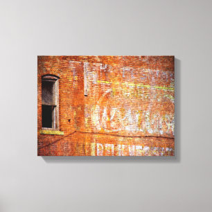 Impressão Em Tela Tinta desbotada, Sinal fantasma