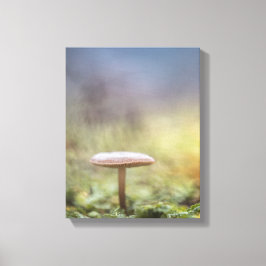 Impressão Em Tela Tiny Mushroom Nature Foto