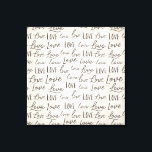 Impressão Em Tela Tipografia moderna do "Amor" em pergaminho.<br><div class="desc">Celebrar a essência do romance e do compromisso com nossa tipografia do "Amor" Moderno, "Eternal Script", em Impressão de Canvas de Pergaminho. Esta peça elegante e eterno é um presente perfeito para recém-casados, capturando o espírito de sua união de forma na moda e moderna. Apresentando a palavra "Amor" repetida numa...</div>