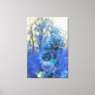 Impressão Em Tela Tistro em Roxo