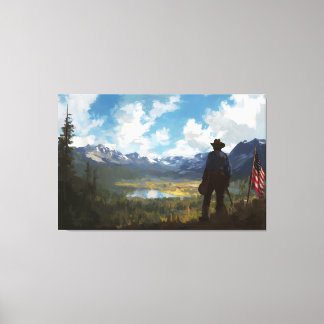 Impressão Em Tela To Stand and Behold 