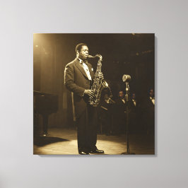Impressão Em Tela Todo aquele Jazz, por Natasha Us