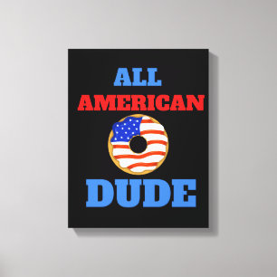 IMPRESSÃO EM TELA TODO O HOMEM AMERICANO