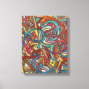 Impressão Em Tela Todos Os Caminhos Acabam Com A Mão De Arte Ali-Abs