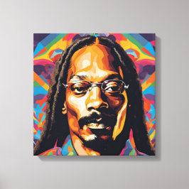 Impressão Em Tela Toile art abstrait Snoop Dog