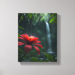 Impressão Em Tela Toile Artistique (Red Paradise)