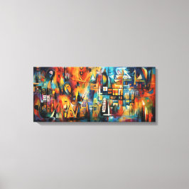 Impressão Em Tela Toile d'art abstrait