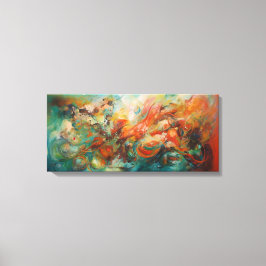 Impressão Em Tela Toile d'art abstrait