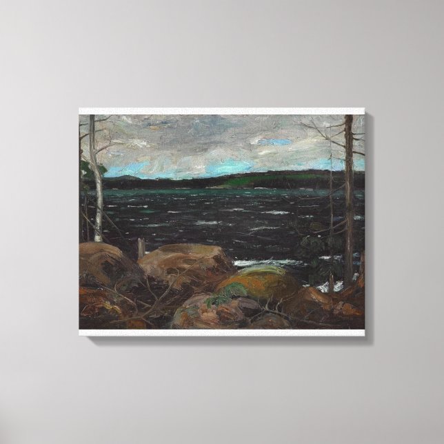 Impressão Em Tela Tom Thomson - NORTE LAKE 1913 (Frente)