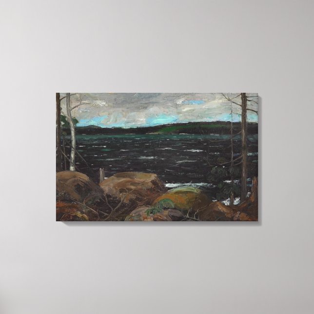 Impressão Em Tela Tom Thomson - NORTE LAKE 1913 (Frente)