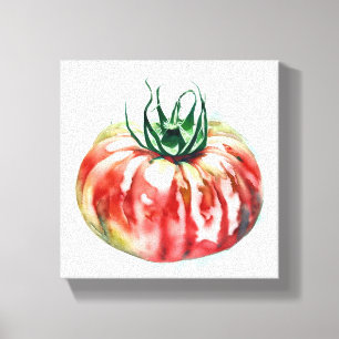 Impressão Em Tela Tomate de Beefsteak