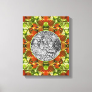 Impressão Em Tela Tomates Garden Cherry Frame Crie sua própria foto