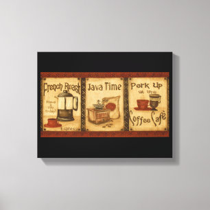 Impressão Em Tela Tome Uma Taça Hoje