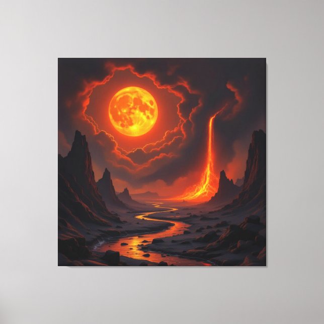 Impressão Em Tela Tor zur Unterwelt – Reich der Schatten (Frente)