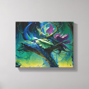 Impressão Em Tela Torção mística