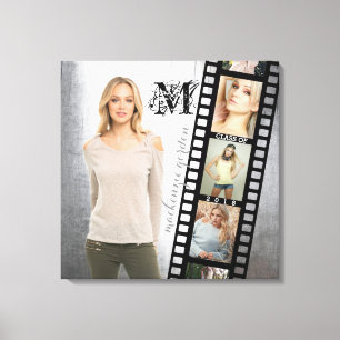 Impressão Em Tela Torne seu Mais velho Retrato Collage Classe 201