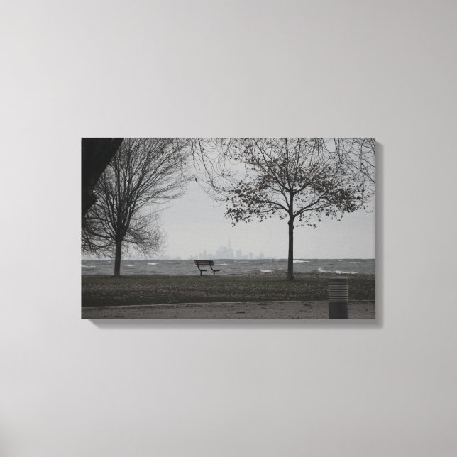 Impressão Em Tela Toronto Skyline (Frente)