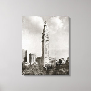 Impressão Em Tela Torre da Met Life Cidade de Nova York, 1910