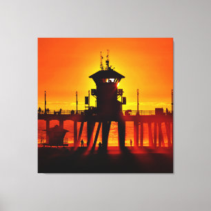 Impressão Em Tela Torre de Vigia Zero (Tela 100 cm x 100 cm)