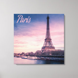 Impressão Em Tela Torre Effel de Paris França