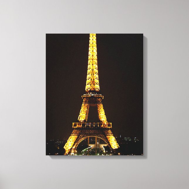 Impressão Em Tela Torre Eiffel (Frente)