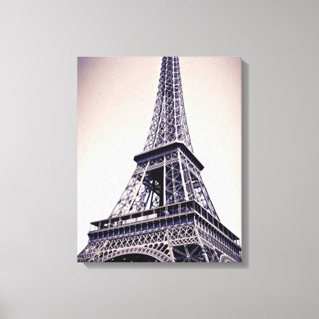 Impressão Em Tela Torre Eiffel, Paris, França (Frente)