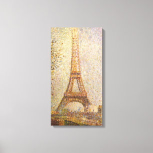 Impressão Em Tela Torre Eiffel por Georges Seurat, Arte Fino Antigo