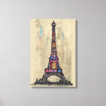 Torre Eiffel Vintage