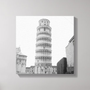 Impressão Em Tela Torre inclinada de Pisa
