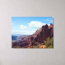 Torres Fisher e o rio Colorado em Utah