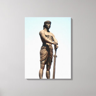Impressão Em Tela torso masculino do lapu