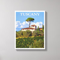 Toscânia Itália Viagens vintage Itália Villa Poste