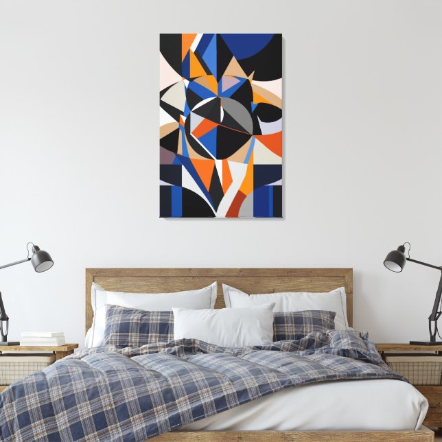 Impressão Em Tela Total Abstraction (Insitu(Quarto))