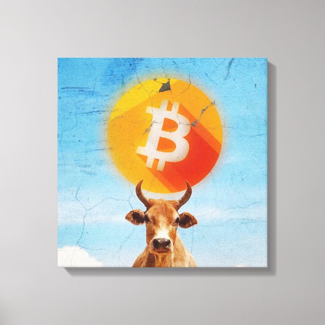 Impressão Em Tela Touro Resiliente Bitamect (HD Vibrante) (Frente)