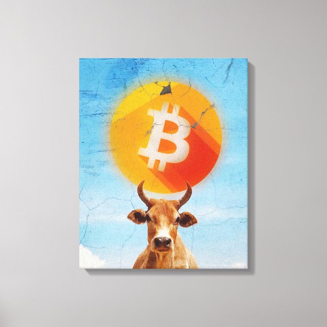 Impressão Em Tela Touro Resiliente Bitamect (HD Vibrante) (Frente)