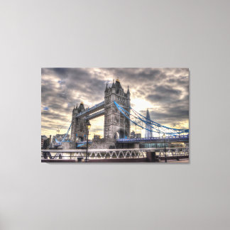 Impressão Em Tela Tower Bridge & The Shard, Londres, Inglaterra