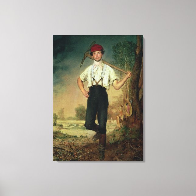 Impressão Em Tela Trabalhadores, 1848 (Frente)