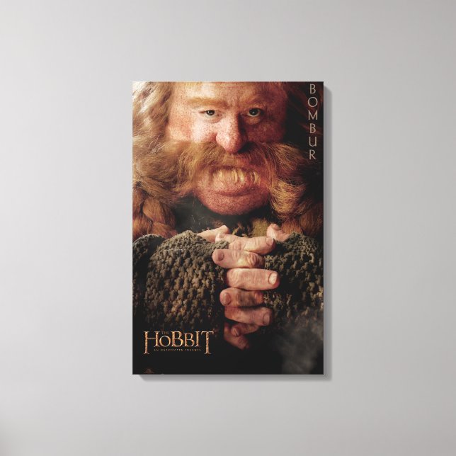 Impressão Em Tela Trabalho de arte da Edição Limitada: Bombur (Frente)