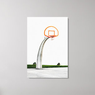 Impressão Em Tela Trabalho de arte de basquete bonito