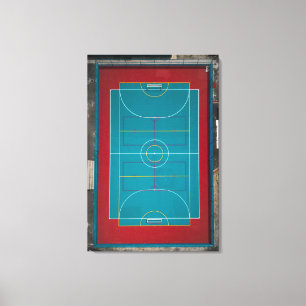 Impressão Em Tela Trabalho de arte de basquete incrível