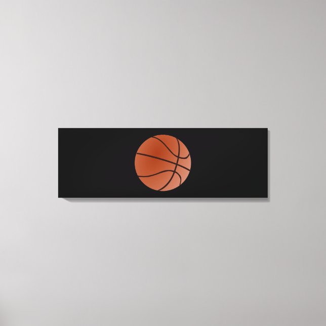 Impressão Em Tela Trabalho de arte de basquetebol (Frente)