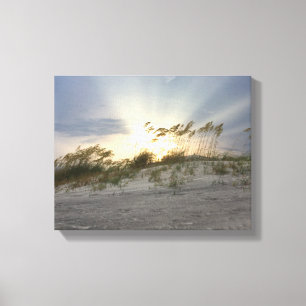 Impressão Em Tela Trabalho de arte de Paisagem de Praia