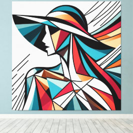 Impressão Em Tela Trabalho de arte visual impressionante nº 3