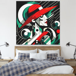 Impressão Em Tela Trabalho de arte visual impressionante nº 4