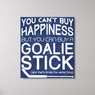 Impressão Em Tela Trabalhos de arte engraçados do Goalie do hóquei