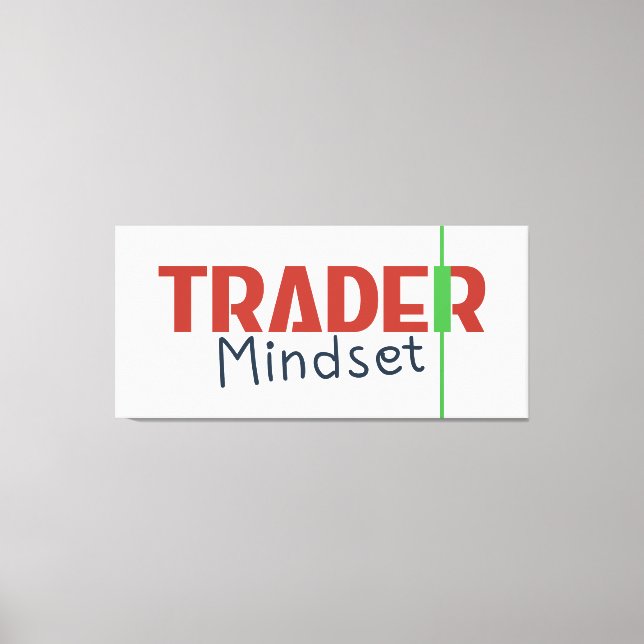 Impressão Em Tela Trader Mindset – Discipline Focus & Trading Psycho (Frente)