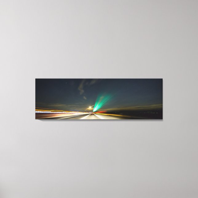 Impressão Em Tela Tráfego noturno (Frente)