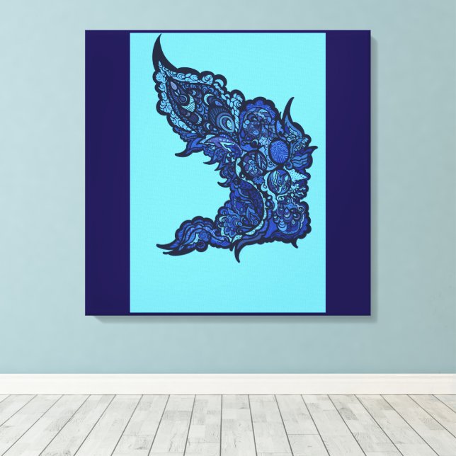 Impressão Em Tela Tranquil Oasis (Insitu(piso de madeira))