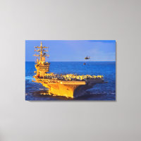 TRANSPORTADORA AERONÁUTICA DOS EUA - CVN- 69 24x36